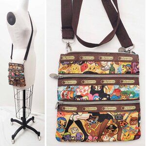 LeSportsac Womens Tokidoki Crossbody Bag Mini Purse